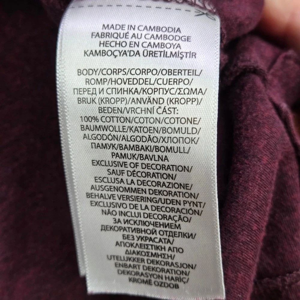 Polo Ralph‎ Lauren Men's XXL Classic Fit Long Sleeve Polo Burgundy Flesh Pony